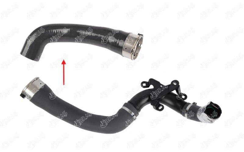 TURBO HORTUMU PLASTİK BORU HARİÇ OK İLE GÖSTERİLEN BÜYÜK HORTUM NISSAN QASHQAI II SUV J11 1.2 DIG-T HRA2DDT 13