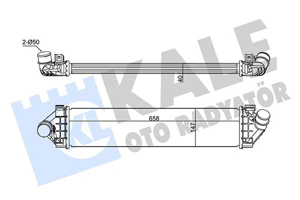 TURBO RADYATORU FOCUS II FOCUS II CMAX 1.6TDCI 1.8TDCI 2.0TDCI 04 08 CMAX 1.6TDCI 2.0TDCI 07