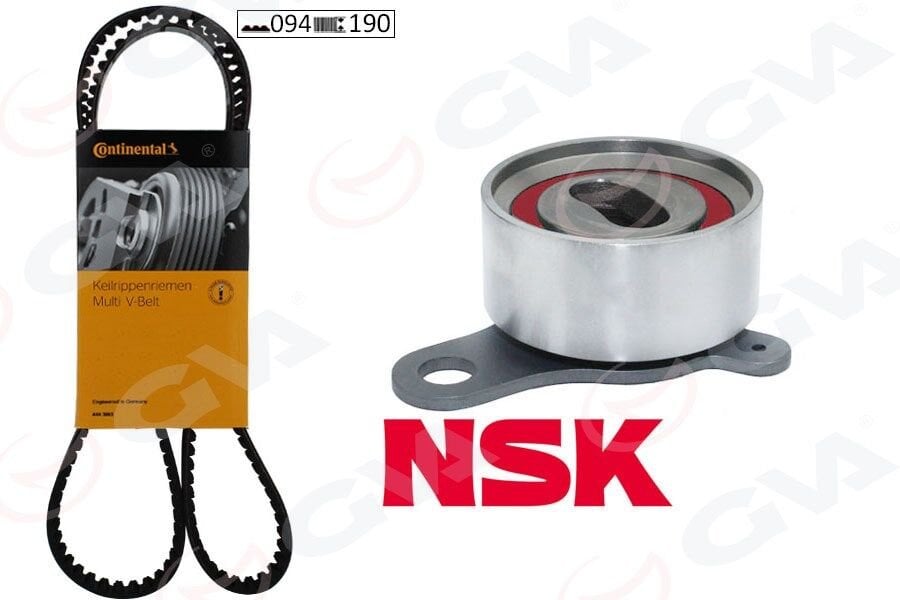 TRİGER KAYIŞ SETİ EKSANTRİK SETİ TOYOTA COROLLA 1.6L 4A-F karbüratörlü AE92 88-92 1 KAYIŞ 1 RULMAN 94x190
