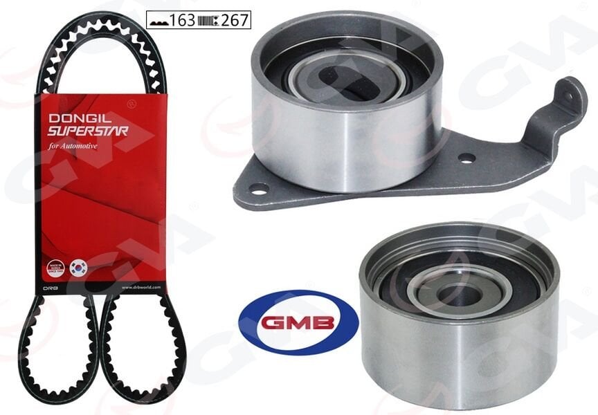 EKSANTRİK GERGİ KİTİ TOYOTA AVENSIS 2.0L 3S-FE ST220 98-00 / CORONA 2.0L 3S-F 3S-FE ST171 ST191 89-94 / CARINA E 2.0L 3S-FE ST191E 95-98 / RAV4 2.0L 3S-FE SXA10 95-00 1 KAYIŞ 2 RULMAN