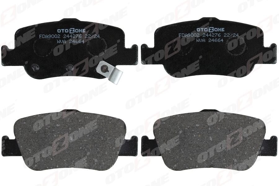 ARKA FREN BALATA TOYOTA AURIS. COROLLA 1.33L 1.6L 1NR-FE 1ZR-FAE NRE180 ZRE181 ZRE185 12- 1.4L 1ND-FTV D-4D NDE150 NDE180 07-