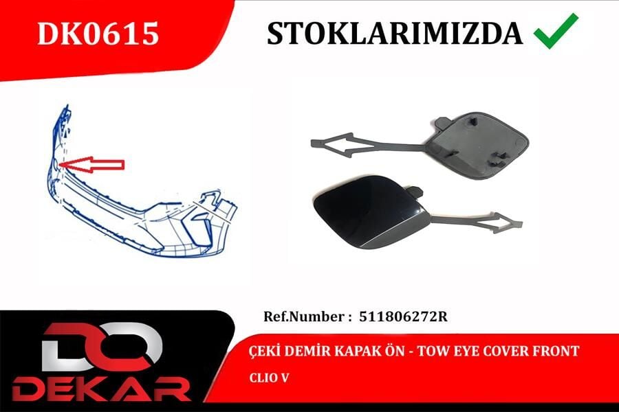 ÇEKİ DEMİR KAPAK ÖN CLIO V