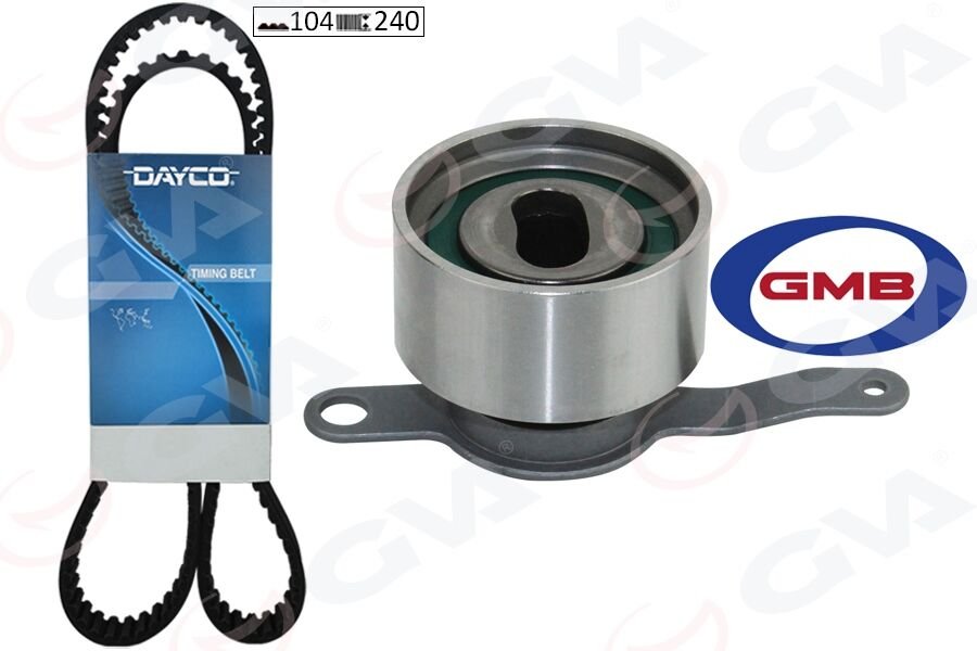 TRİGER KAYIŞ SETİ EKSANTRİK SETİ HONDA CIVIC 1.6L D16Y EURO MB kasa 96-99 / 1.6L D16Y yerli üretim araçlar için EL kasa 98-01 / HR-V 1.6L D16W1 GH kasa 99-07 1 KAYIŞ 1 RULMAN 104x240