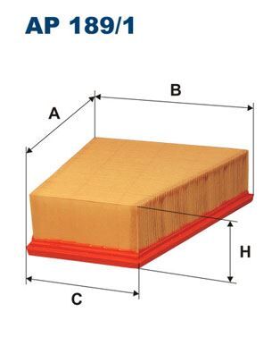 HAVA FİLTRESİ CORDOBA 02-09 POLO 01 IBIZA IV 02-09 FABIA 00-08 1.4TDI-1.8T-1.8GTI-1.9TDI