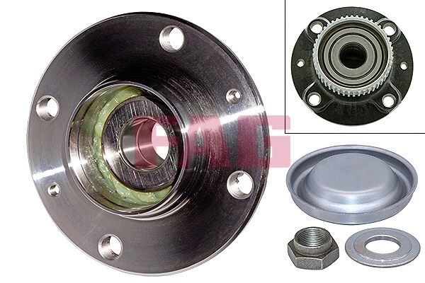 ARKA TEKER PORYASI KOMPLE ABS Lİ PEUGEOT P206 00 4 BİJON