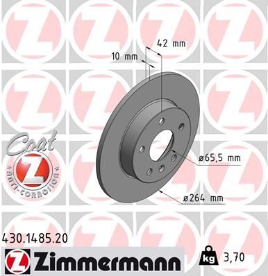 ARKA FREN AYNASI ASTRA H-COMBO C 02 MERIVA A-B 03 ASTRA G 1.8-2.0 98 ZAFIRA A 264x10x5DL