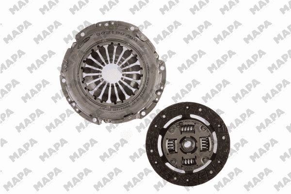 DEBRİYAJ SETİ BASKI DİSK FIESTA V-FUSION-MAZDA 2 1.25 16V-1.3-1.4 01 1.25ZETEC-S-MEK-B5/IB5