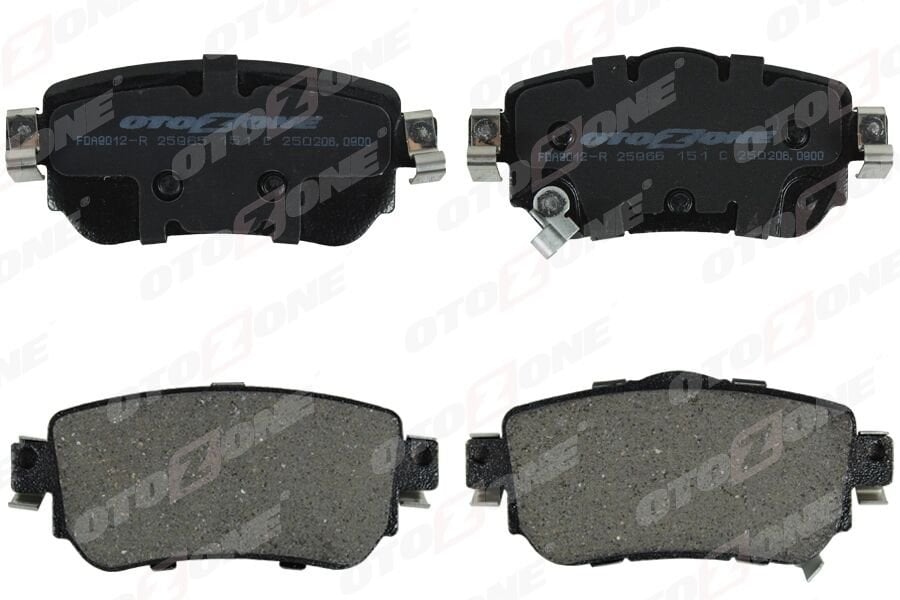 ARKA FREN BALATA RENAULT KADJAR 15 KOLEOS II 18 / NISSAN QASHQAI 1.6L Dci R9M dizel 11- / X-TRAIL 1.6L Dci T32 12-