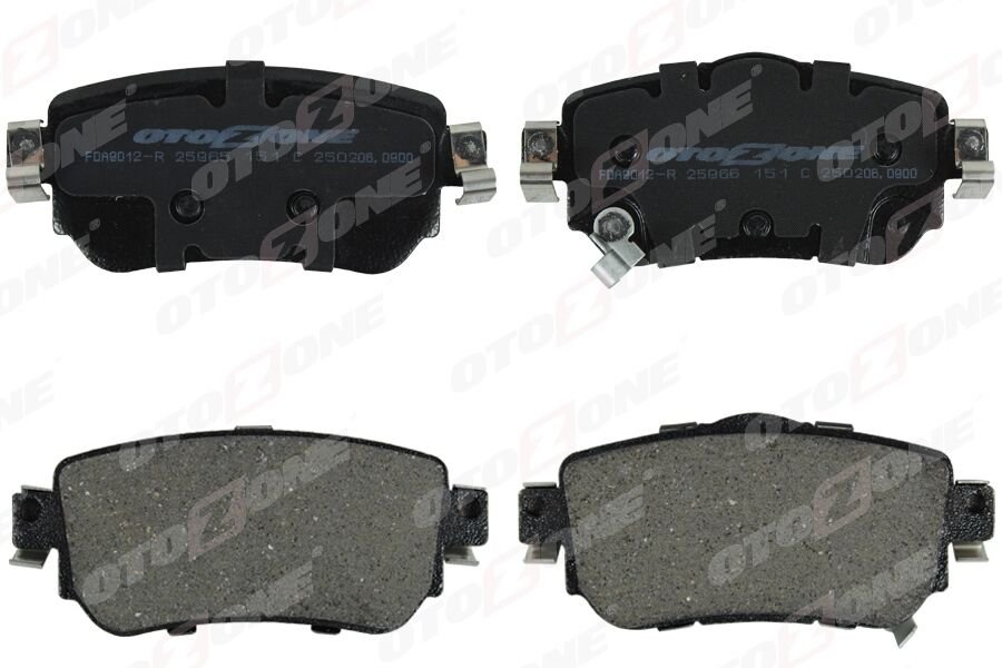 ARKA FREN BALATA RENAULT KADJAR 15 KOLEOS II 18 / NISSAN QASHQAI 1.6L Dci R9M dizel 11- / X-TRAIL 1.6L Dci T32 12-