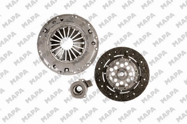 DEBRİYAJ SETİ BASKI DİSK HİDROLİK RULMAN CORSA C-D-COMBO-MERIVA 1.3 CDTI 00 Z13DTH-Z13DTJ 5666022 664073 24422061 İÇERİR