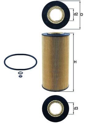 YAG FILTRESI MERCEDES OM606 W202 W210 W124 W638 B901 B904