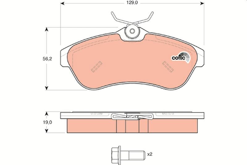 ÖN FREN BALATASI CITROEN C2 06 09 C3 03 10