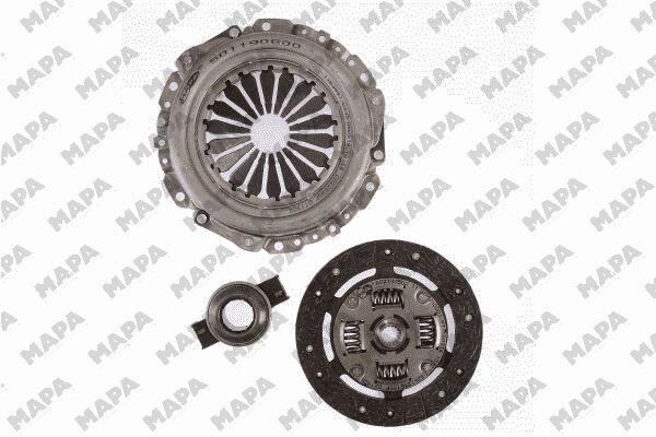 DEBRİYAJ SETİ BASKI DİSK FIESTA V-FUSION-MAZDA 2 1.25 16V-1.3-1.4 01 1.25ZETEC-S-MEK-B5/IB5