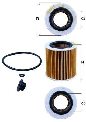 YAG FILTRESI BMW N20 F10 F20 F30 F22 F32 F34 F36 E84 E89