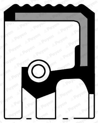 KRANK MİL KEÇESİ BOXER-JUMPER-DUCATO-PARTNER-BERLINGO-P407-P406-JUMPY-XSARA-SCUDO 1.9-2.0 90x110x7