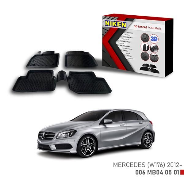 3D PASPAS MERCEDES W 176 A -Klasse 2012-