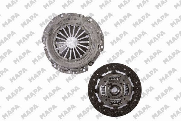 2 Lİ DEBRİYAJ TAKIMI BASKI DİSK MONDEO 1.6; 1.8 16V 09/94-07/96 3000823501-821162-622205009