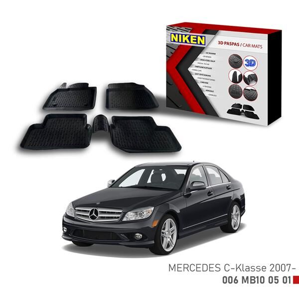 3D PASPAS MERCEDES W 212 C-Klasse 2007
