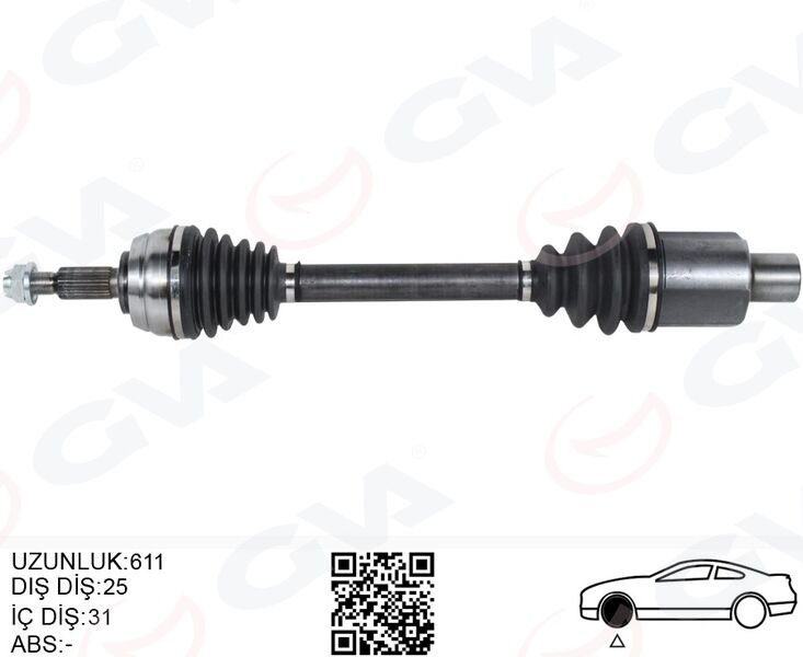 ON AKS SAG KOMPLE DACIA DUSTER 10 4X4 6İLERİ