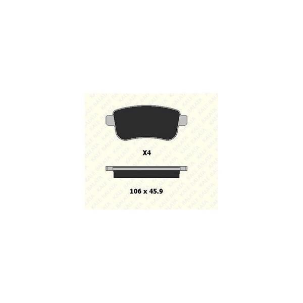 ARKA FREN BALATASI FLUENCE 09 MEGANE III 09 MEGANE IV 15 SCENIC III 09 CLIO V 19 CAPTUR II 20 1.0 TCE 1.2 TCE 1.3 TCE 1.5 DCI 1.6 SCE 440603734R