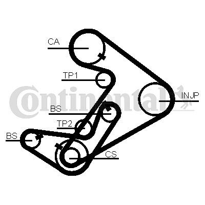 BALANS KAYIŞI HYUNDAI H100. STAREX 2.5L D4BB D4BF 97- / KIA K2500 2.5L D4BH 03- / MITSUBISHI L300. L200 2.5L 4D56 K64T K74T KA4T KB4T CR 96-14 / PAJERO 2.5L 4D56 94- 099x190