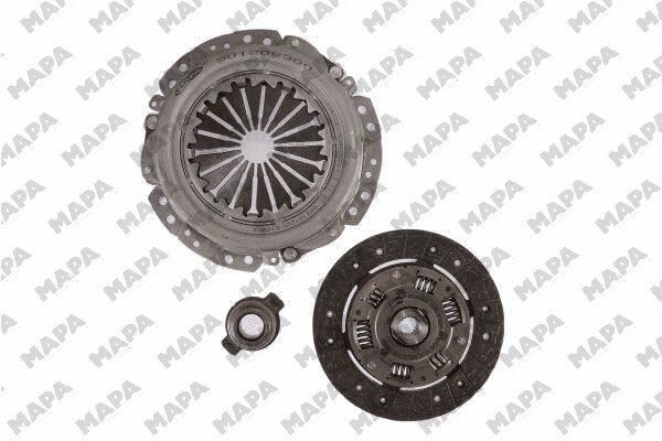 DEBRİYAJ SETİ PARTNER-BERLINGO-P306-P406-XSARA-XANTIA 1.9D 96-04 DW8-MEK-BE3/5R.BE3R