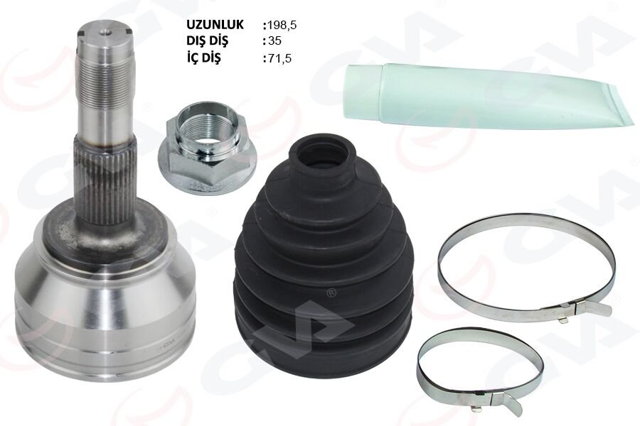AKS KAFASI FIAT DUCATO 06 CITROEN JUMPER 06 PEUGEOT BOXER 06 2.0D MTJ 2.3D MTJ 3.0D MTJ
