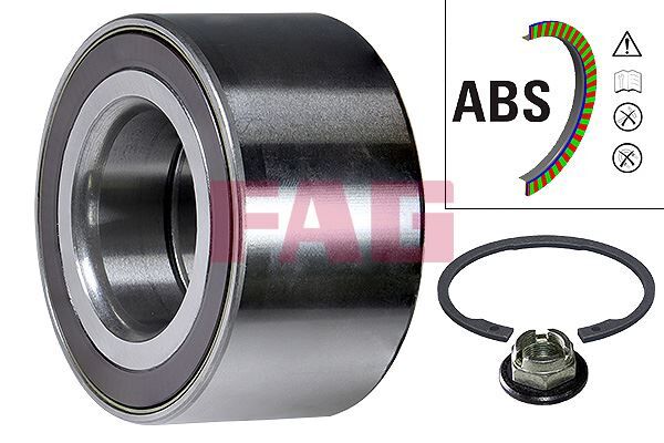 ÖN TEKER RULMANI ABS Lİ CONNECT 02 14 KIT ASTRA F VECTRA B OLCU: 39 74 39