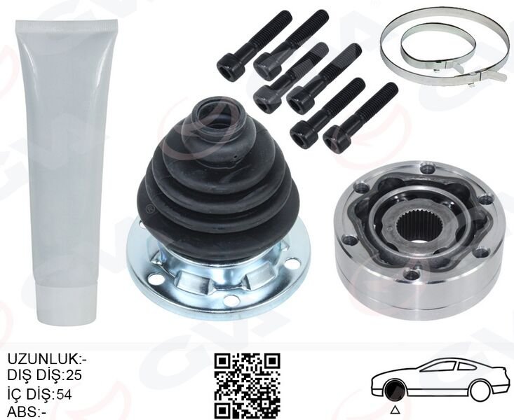 AKS KAFA İÇ GOLF2-GOLF3-GOLF4-GOLF5-JETTA-PASSAT-A3-TOLEDO-LEON