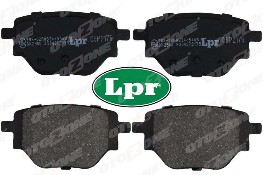 ARKA FREN BALATASI CORSA F 19 C4 20 2008 19 208 19 249 mm