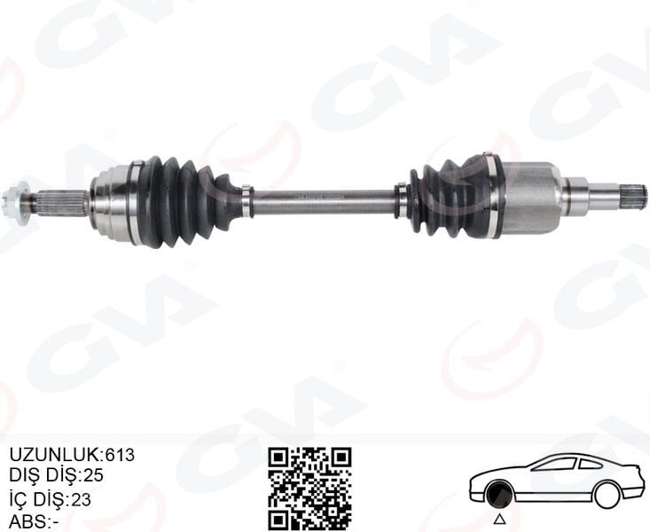 ÖN AKS KOMPLE SOL FORD YENI COURIER 17 1.5-1.6 TDCI -1.0 ECOBOOST