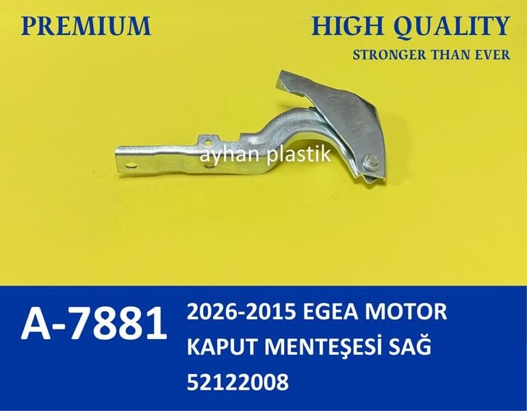 MOTOR KAPUT MENTESESI SAG EGEA 15>