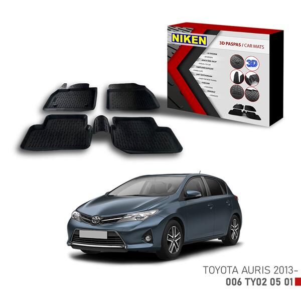 3D PASPAS TOYOTA AURIS 2013-