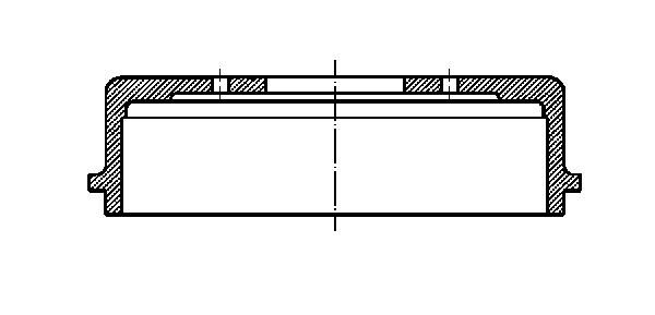 ARKA KAMPANA TRANSIT V.184 01 06 TEK TEKER 280 / 80.5 MM