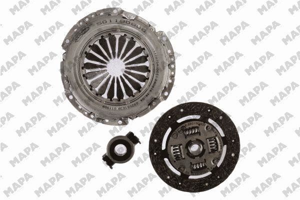 DEBRİYAJ SETİ VW POLO 1.3D 86-94 SEAT TERRA 1.3D 90-94 MN-1W