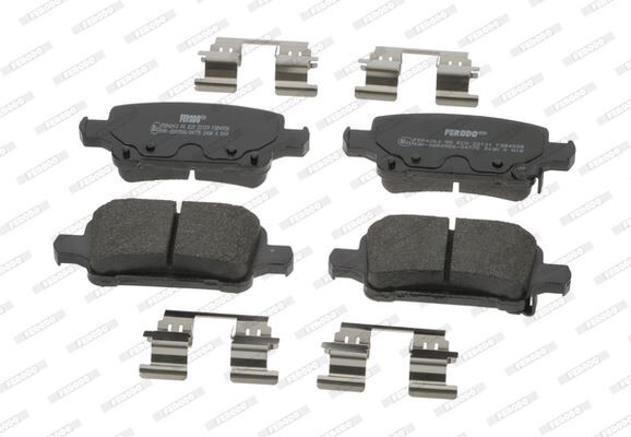ARKA FREN BALATASI OPEL ASTRA K 1.0-1.4-1.4T-1.6T-1.6 CDTI 16 22 106.5x46.3x16.6