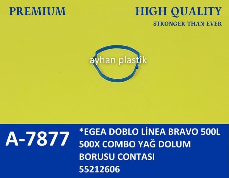 YAĞ DOLUM BORUSU CONTASI EGEA DOBLO LİNEA BRAVO 500L 500X COMBO