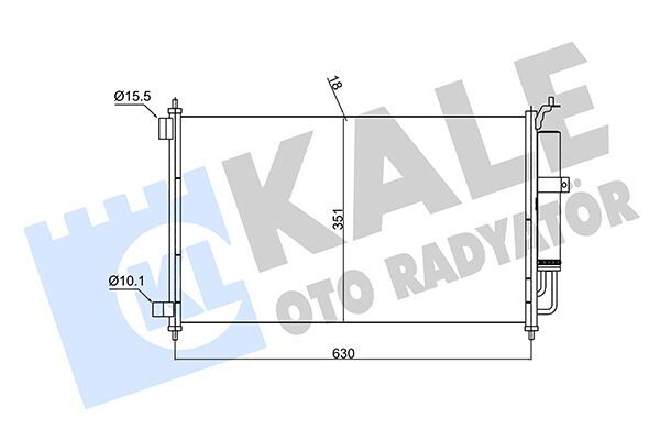 KLİMA KONDASER RADYATÖRÜ NISSAN JUKE 10 19 1.6 MICRA III K12 03 10 1.2 NOTE E11. NE11 06 12 1.4