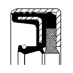 MİL CONTASI. DİFERANSİYEL COMBI 56X76X13/15.5 FPM Shaft Seal. differential