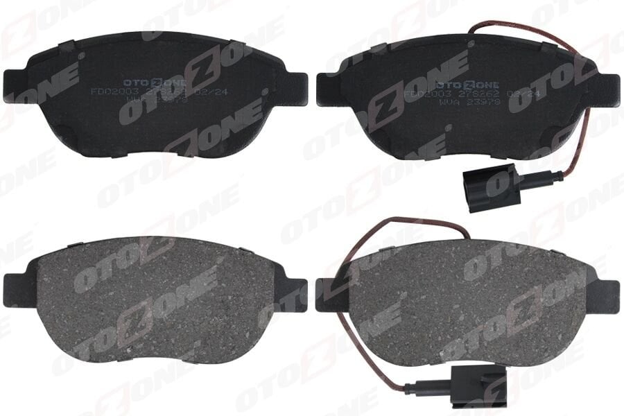 ÖN BALATA DOBLO 1.3-1.9 JTD 07 G.PUNTO 1.3 MJT 05 STILO 05 LINEA 07 BRAVO 07 200mm 1 FİŞ GDB1483