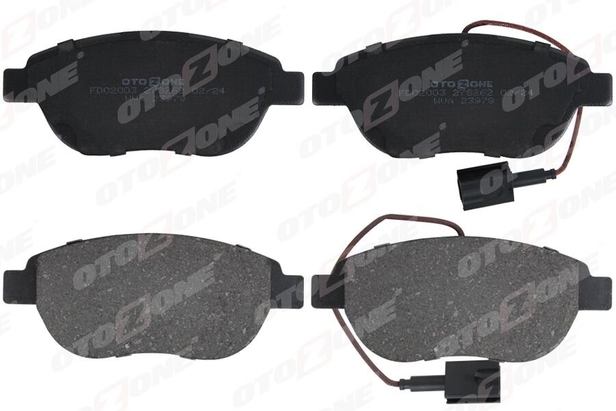 ÖN BALATA DOBLO 1.3-1.9 JTD 07 G.PUNTO 1.3 MJT 05 STILO 05 LINEA 07 BRAVO 07 200mm 1 FİŞ GDB1483