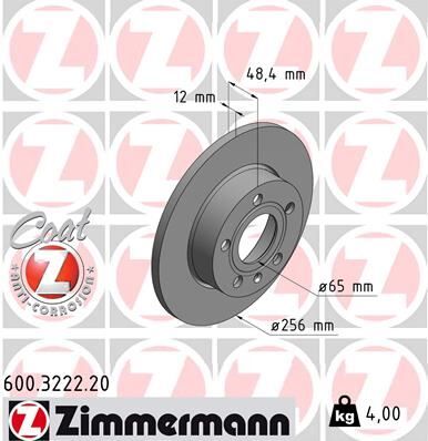 ARKA FREN AYNASI CADDY III-GOLF-V-VI-PLUS-JETTA III-ALTEA 04 A3 03 TOLEDO III-OCTAVIA 04 256x12x9DL 986479155-986479B78-DF4271