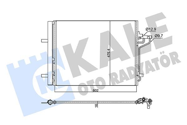 KLIMA RADYATORU KUGA II 14 1.5 16. TDCI FOCUS 2.0L ECOBOOST 15 YENI CONNECT 1.5-1.6 TDCI 14