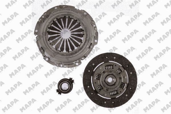 DEBRİYAJ SETİ PARTNER-BERLINGO-P106-P206-P306-P307-C2-C3-C4-SAXO-XSARA 1.4-1.6 16V VTI TU1JP.TU3JP-ET3J4-TU5JP4