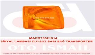 SİNYAL LAMBASI DUYSUZ SARI SAĞ TRANSPORTER T4 90-96