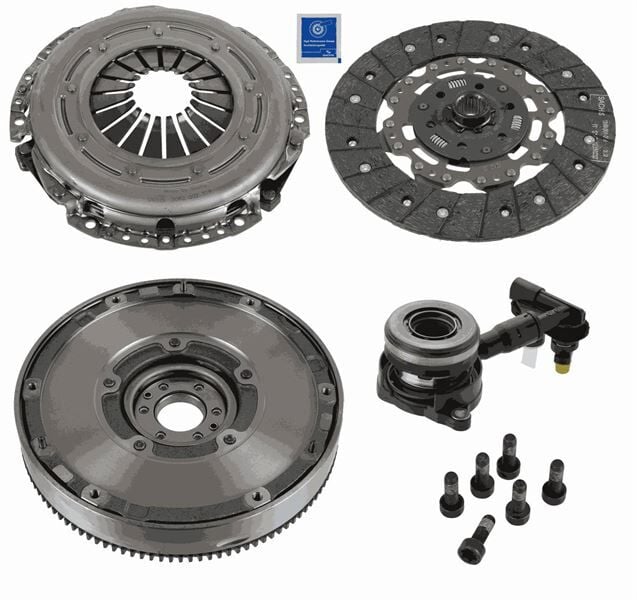 DEBRIYAJ SETI BASKI BALATA-VOLAN-BILYA 4 LU KIT REPSET DMF FOCUS III 11 14 1.6 TDCI VOLVO C30 1.6D 10 12 S40 II 1.6 D2 V40 D2 V501.6 D2 10 12 OYNAR GOBEK VOLANLI