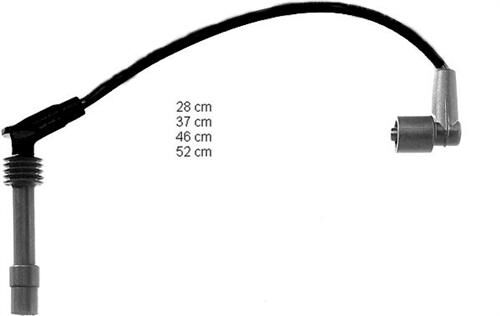 BUJİ KABLOSU TAKIMI OPEL CORSA B-COMBO B 93 00 1.2-1.4İ C12NZ-X12SZ-14NZ-X14SZ