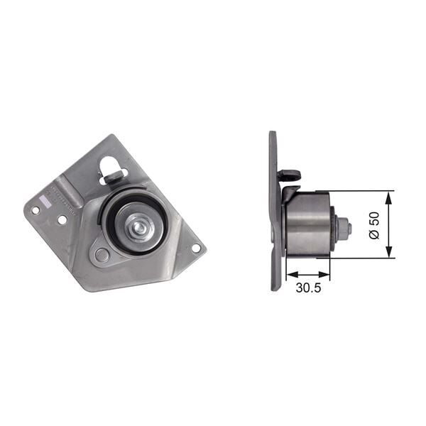 EKSANTRİK GERGİ RULMANI KÜTÜKLÜ LGN II-MGN II-SCENI II-PRIMERA 1.9 DCİ F9Q