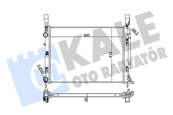 MOTOR SU RADYATORU MERCEDES CITAN OM607 W415 12 . RENAULT KANGOO 1.5 dCi 1.6 16V 09