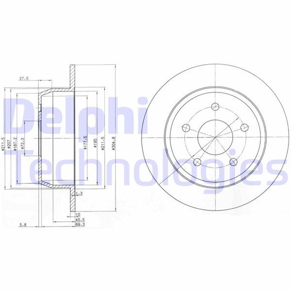 FREN DİSKİ ÇİFTLİ PAKET . DELİKSİZ ARKA JEEP GRAND CHEROKEE 09/1998 12/2004